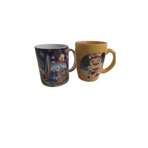 USA Disney Mickey Mouse & Minnie Mouse Coffee Tea Mug by Applause